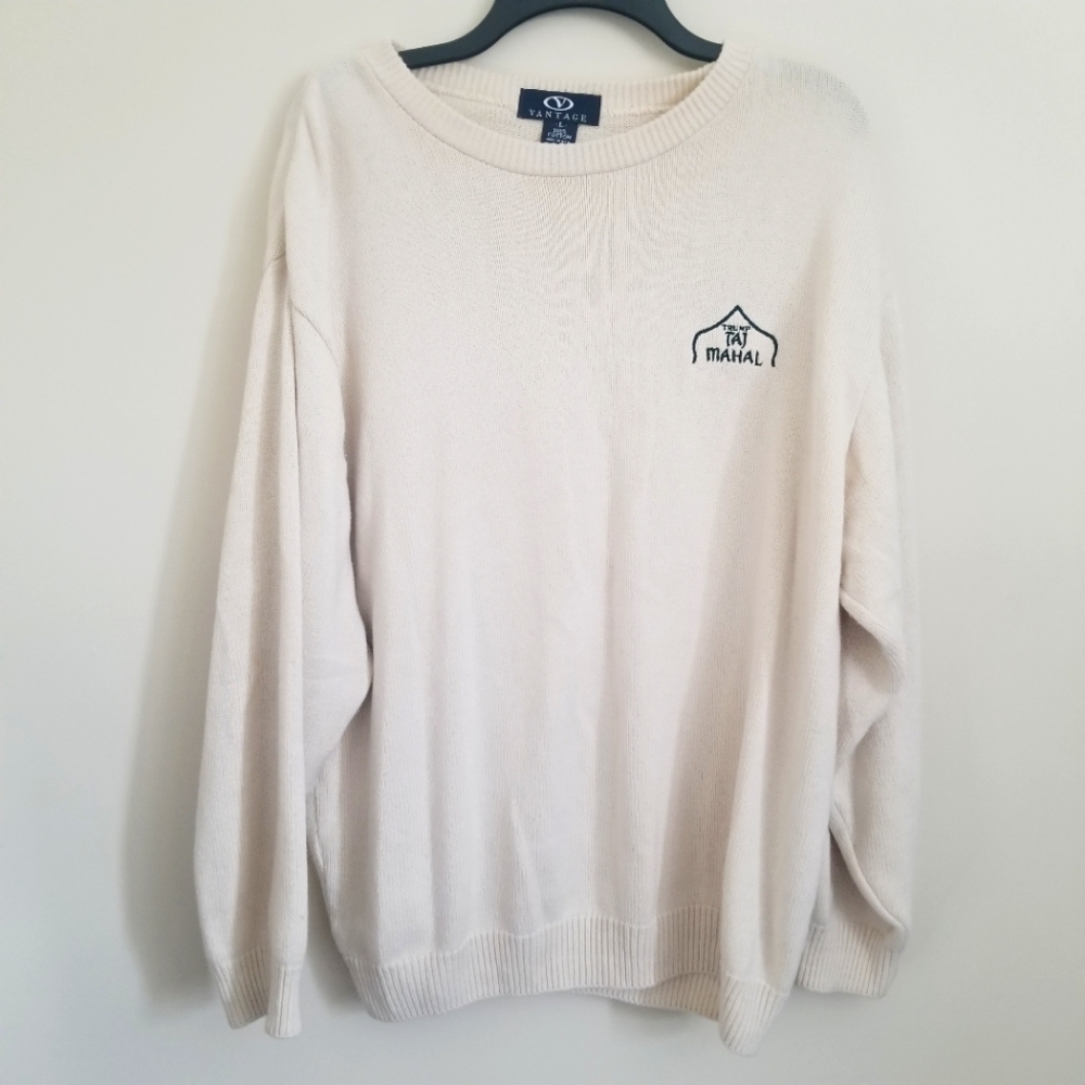 Trump Taj Mahal Pullover Sweater- Men's Size L